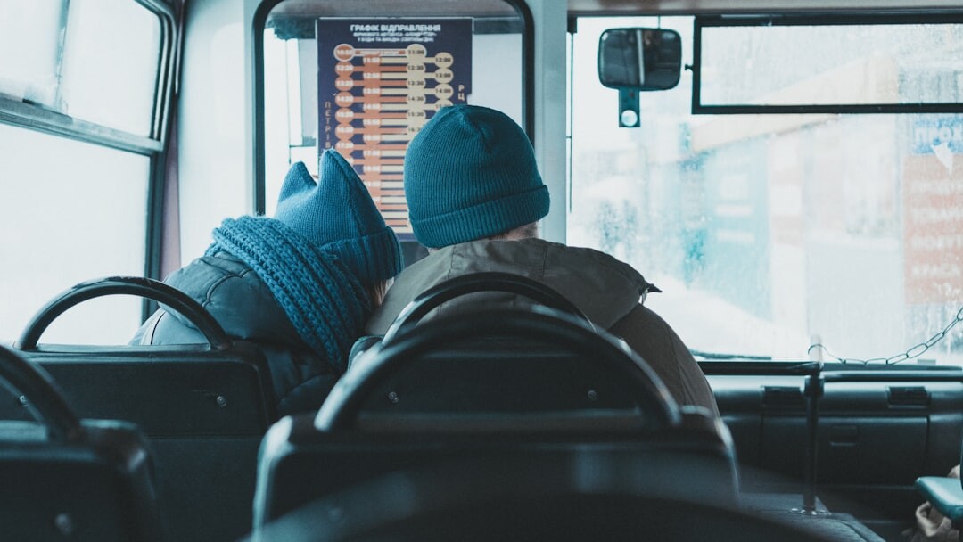 seniors traveling by bus